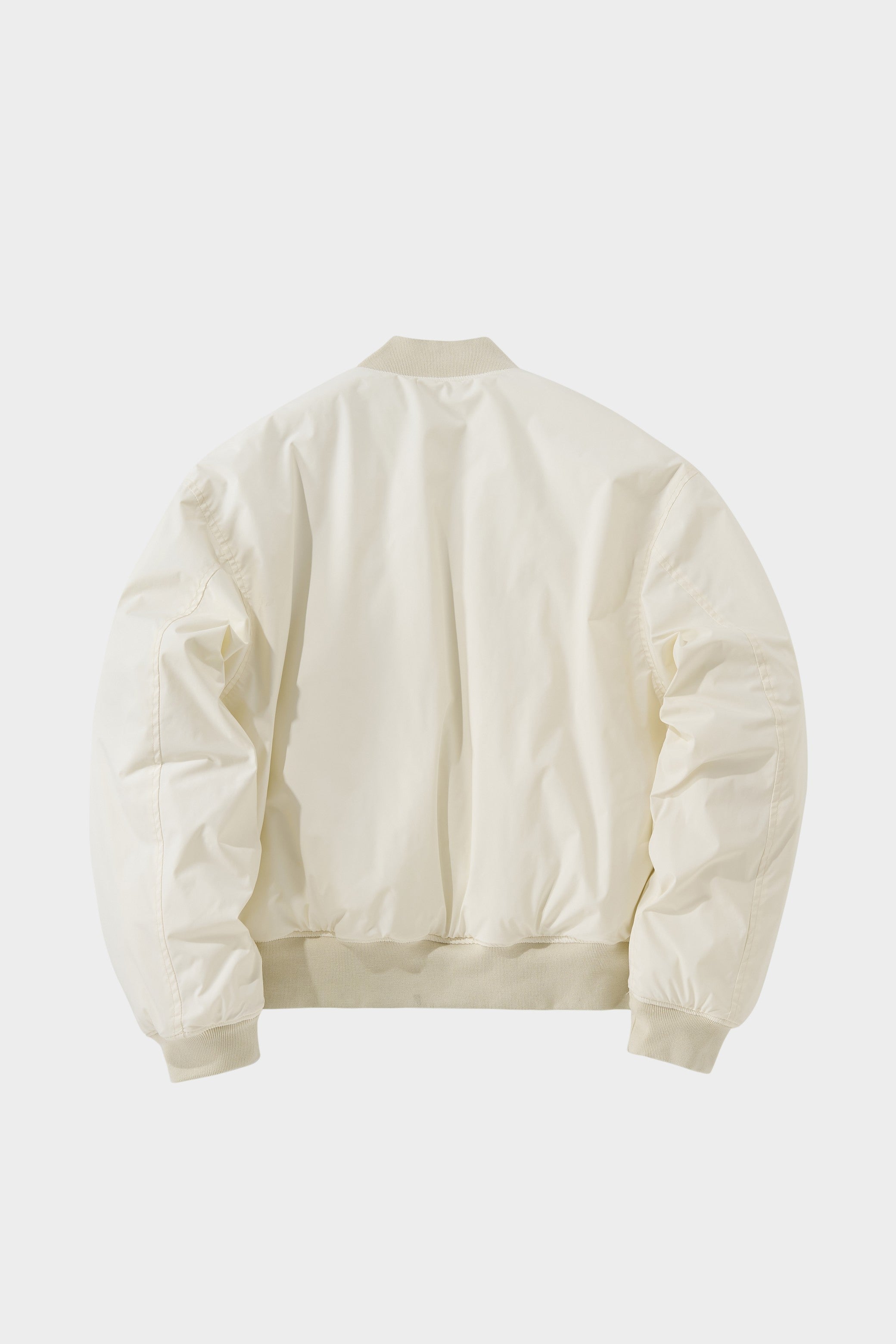 Heat Reactive Garment-Dyed MA1 Bomber Reversible Jacket