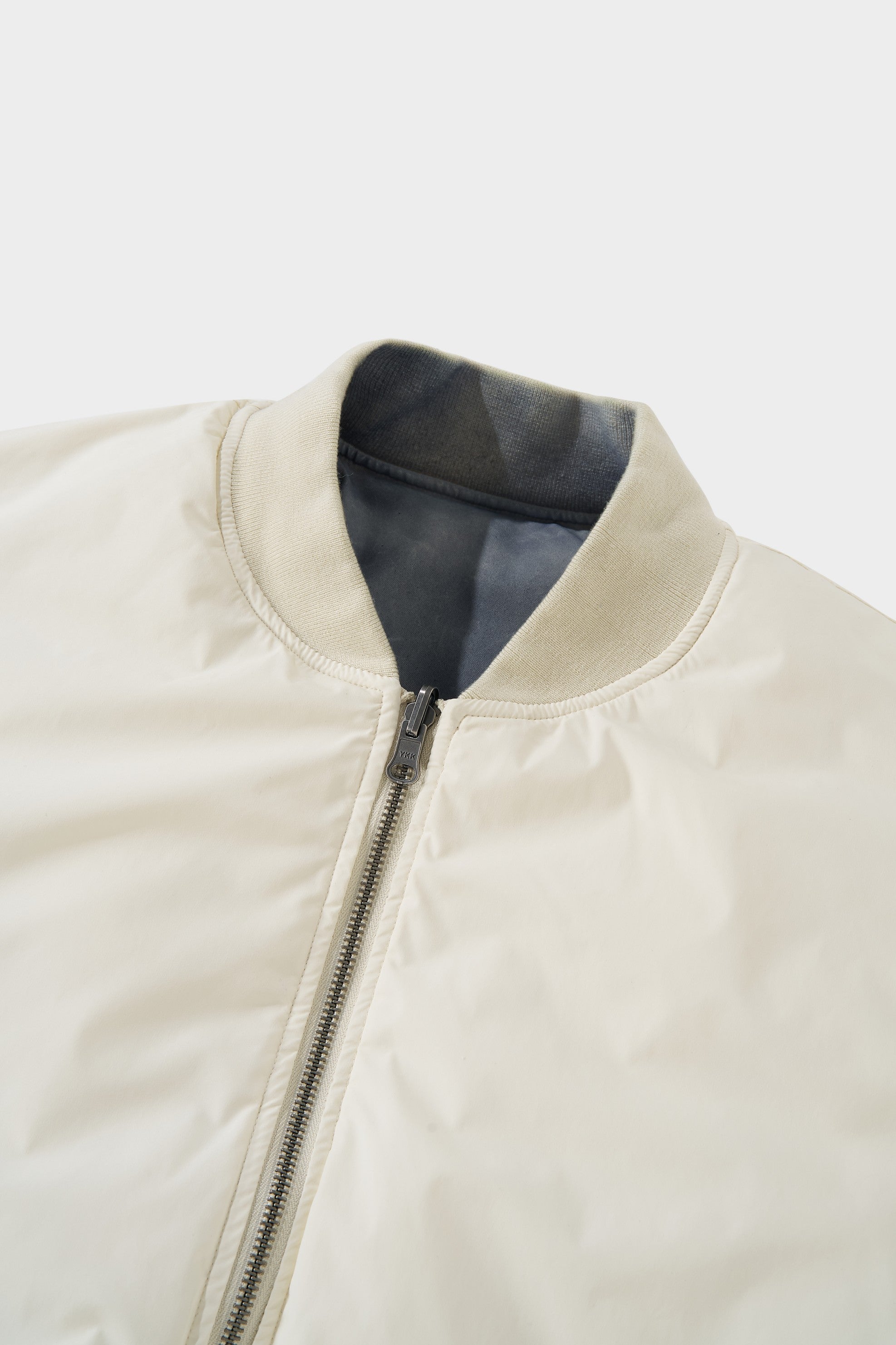 Heat Reactive Garment-Dyed MA1 Bomber Reversible Jacket