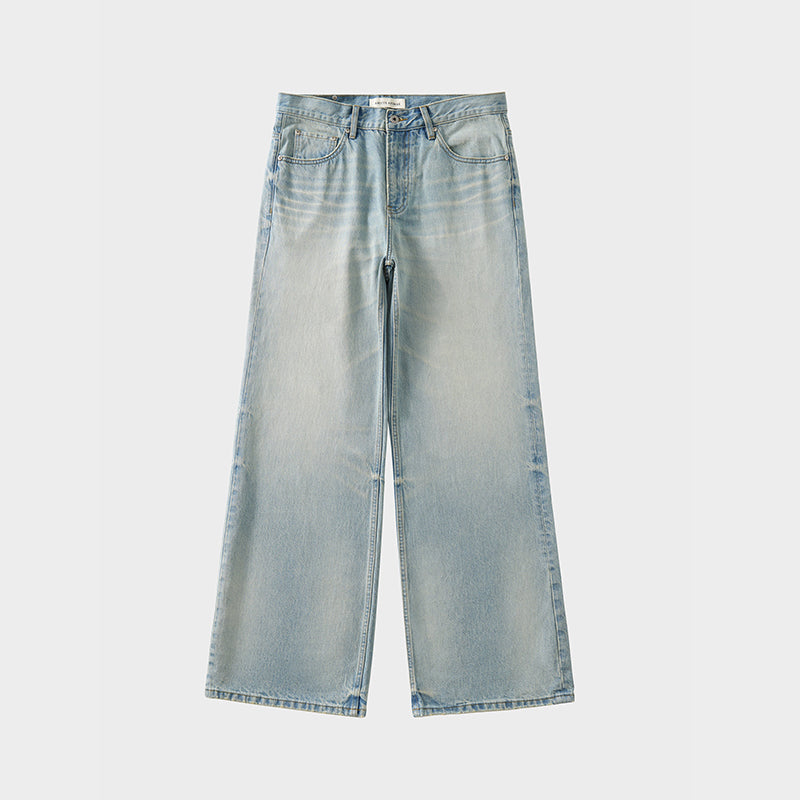 Flared Jeans in Light Blue