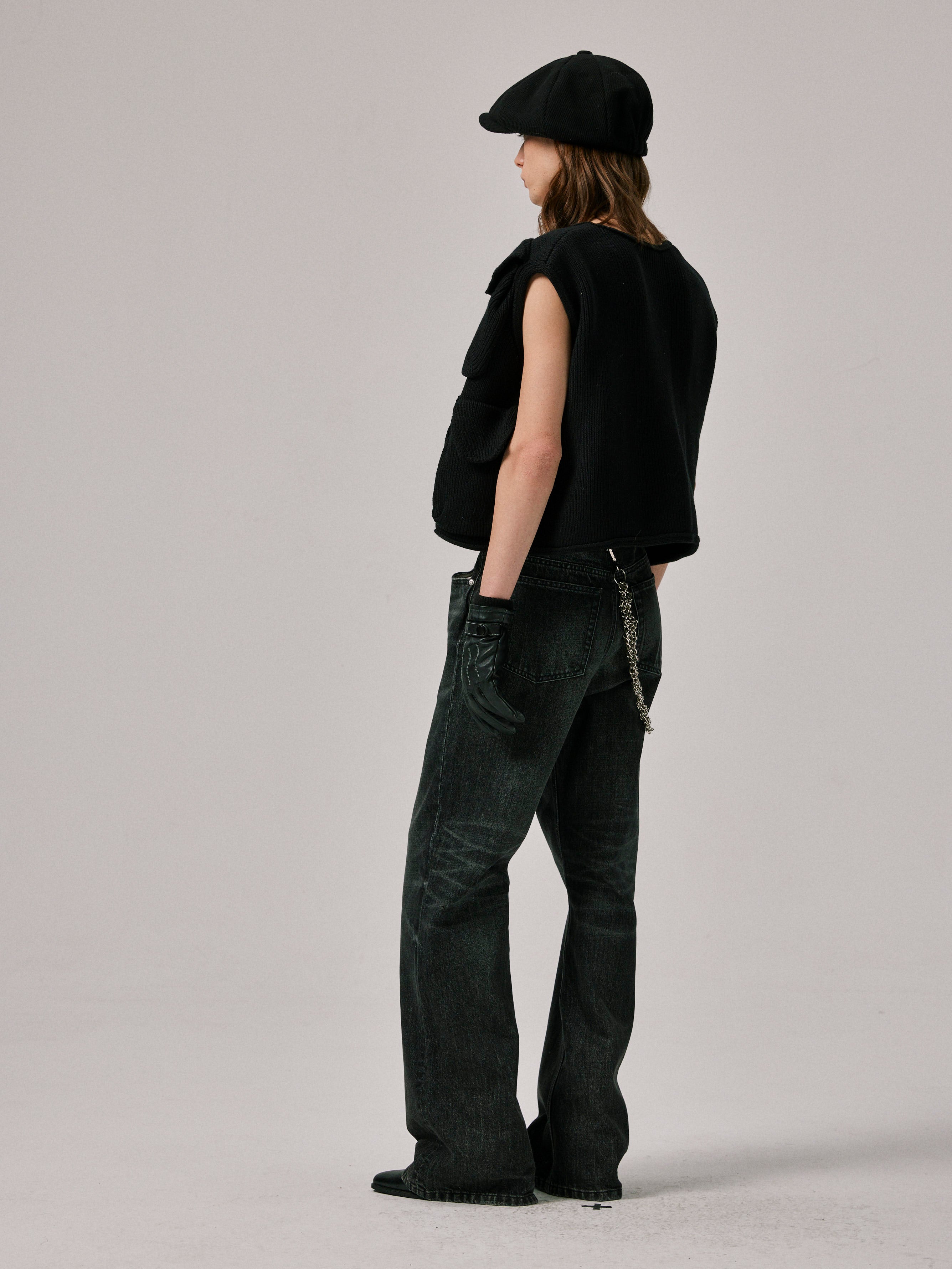 3D Knit Cargo Vest