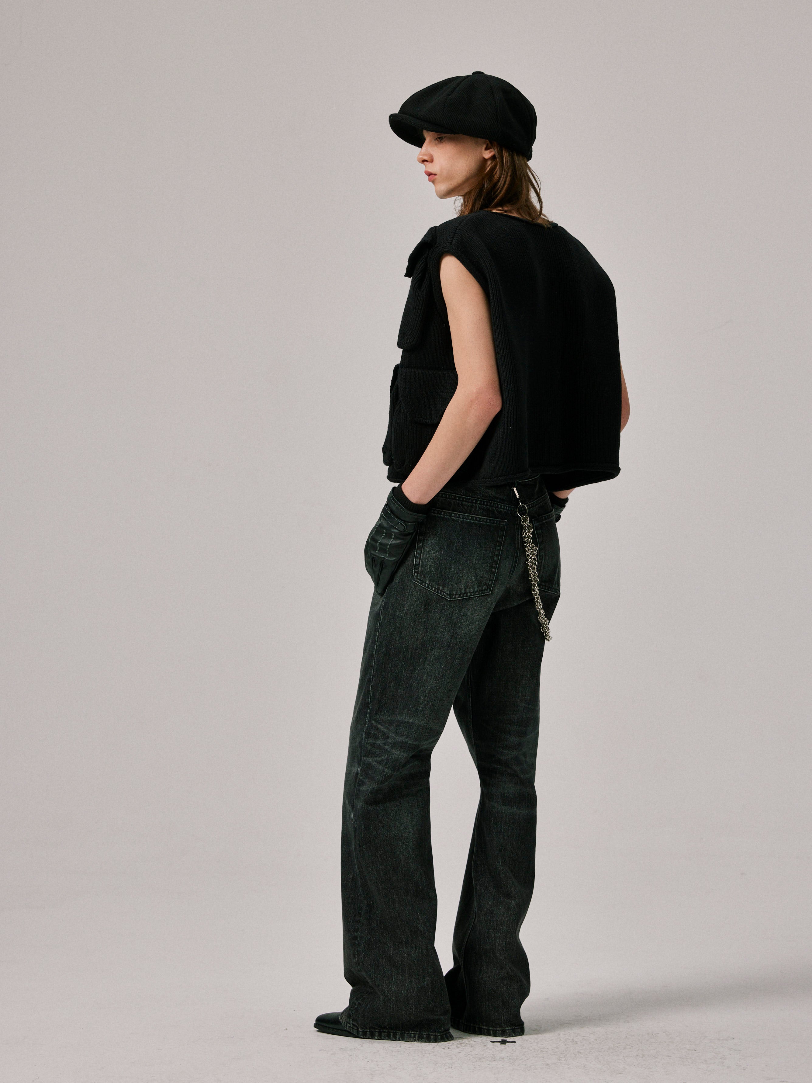 3D Knit Cargo Vest