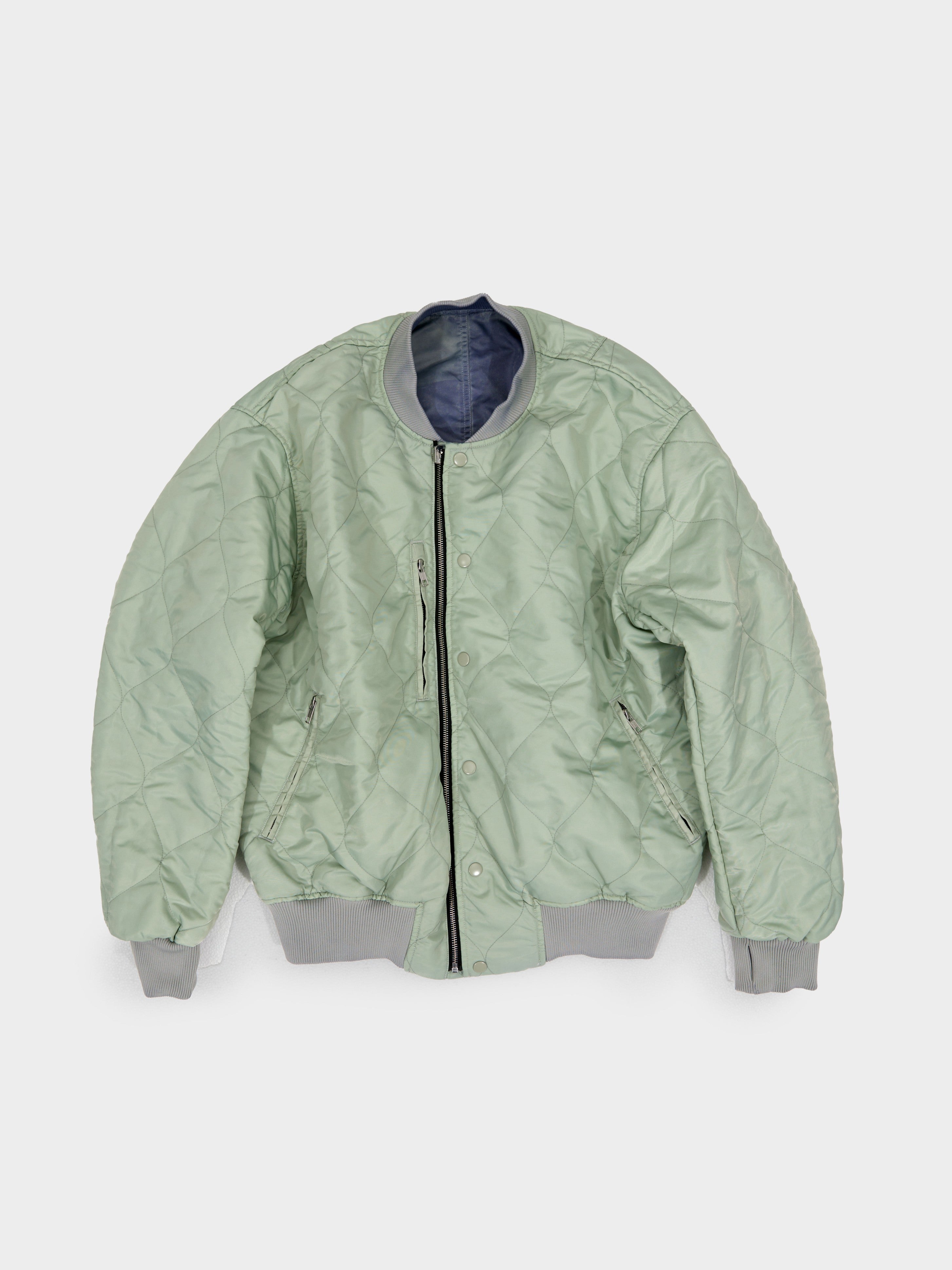 Reversible Garment-dyed MA-1 Bomber Jacket