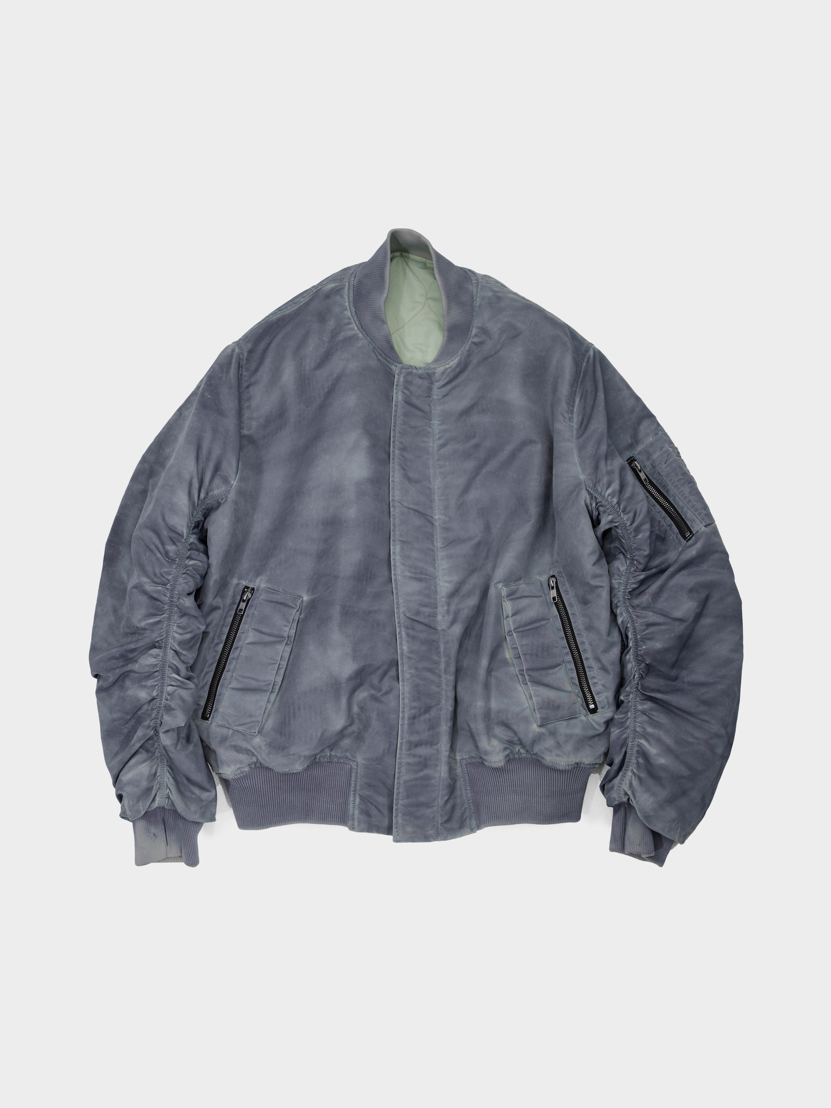 Reversible Garment-dyed MA-1 Bomber Jacket