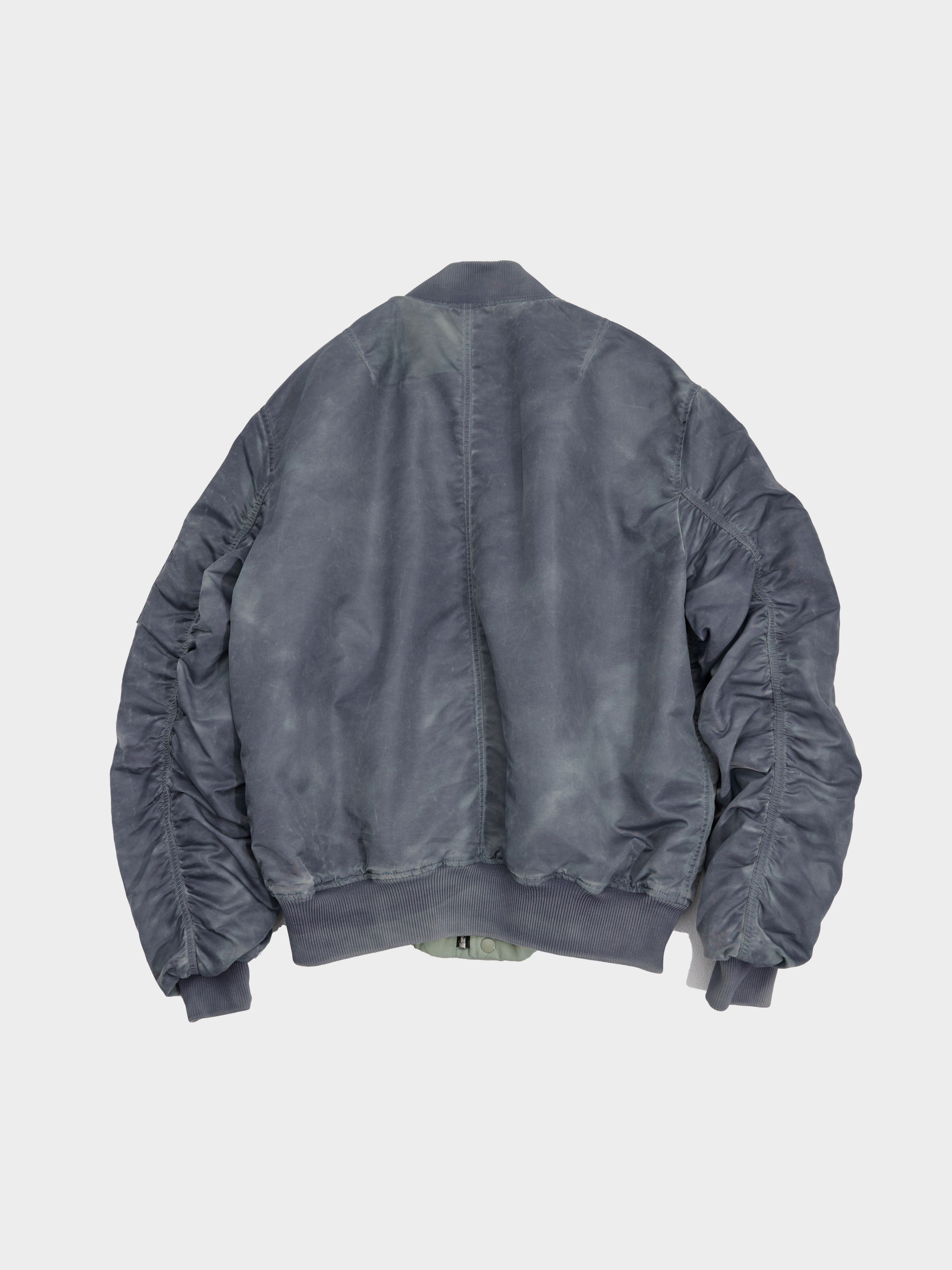 Reversible Garment-dyed MA-1 Bomber Jacket