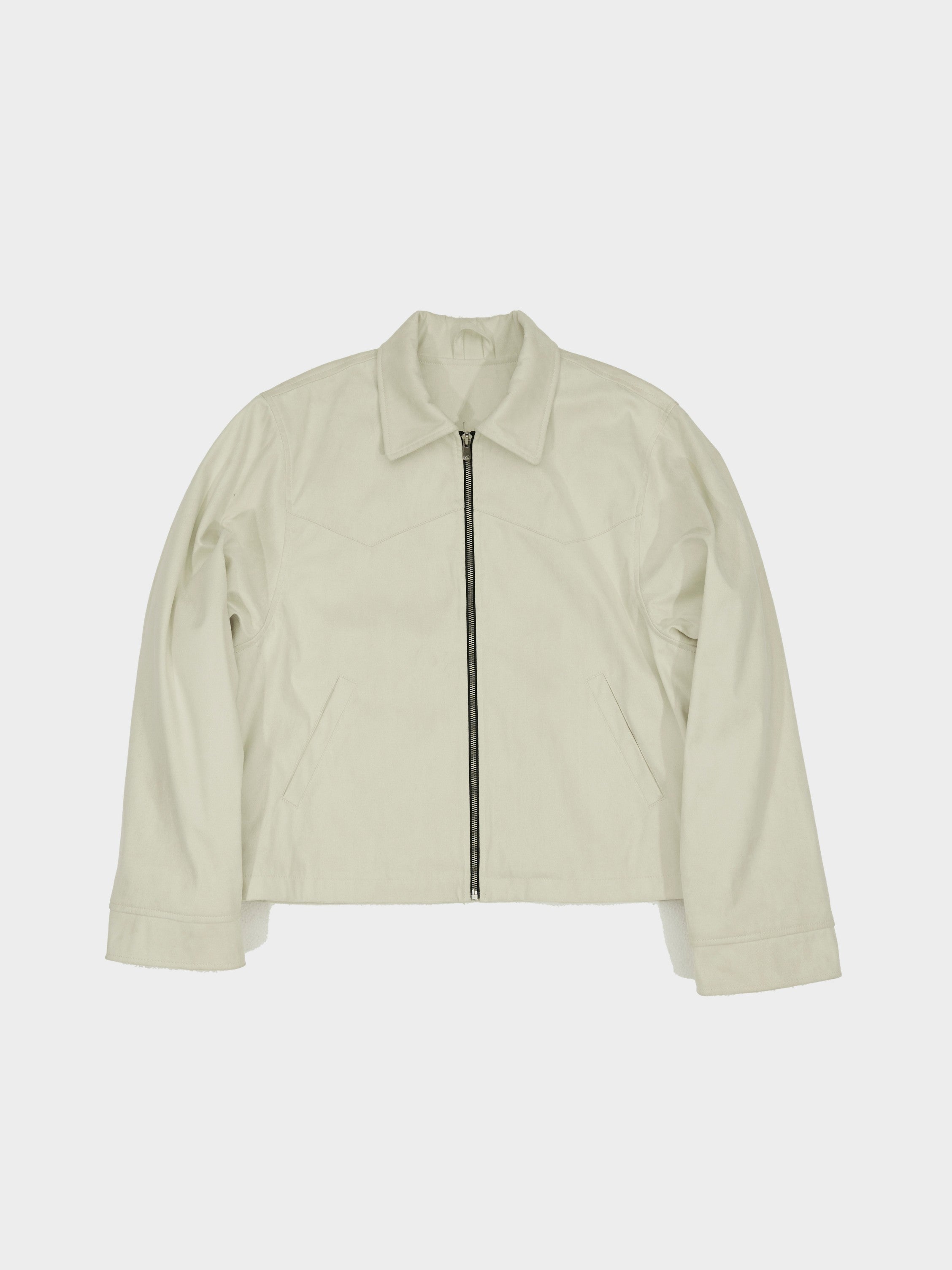 Zip Up Suede Jacket