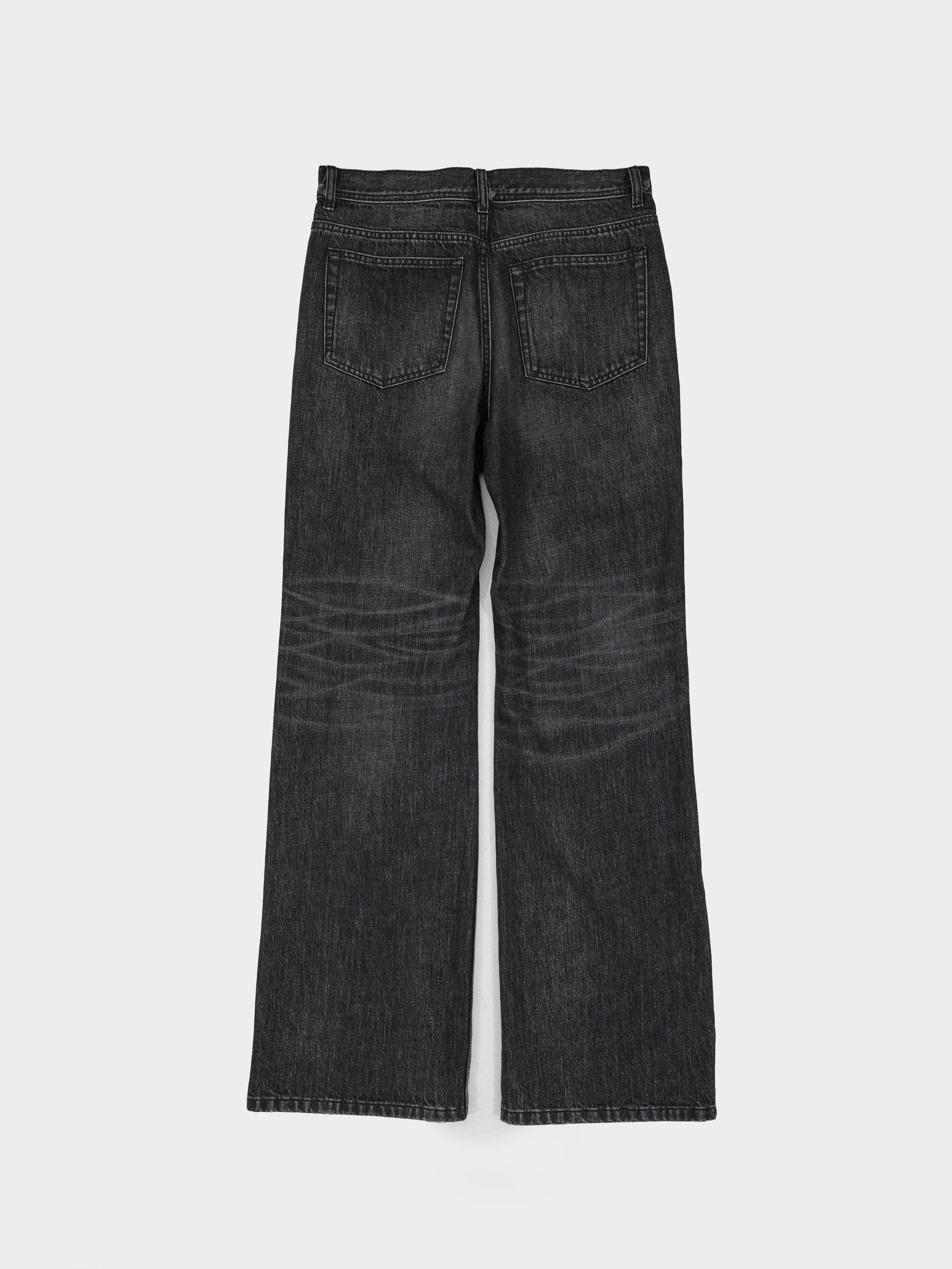 Flared Jeans in Vintage Black