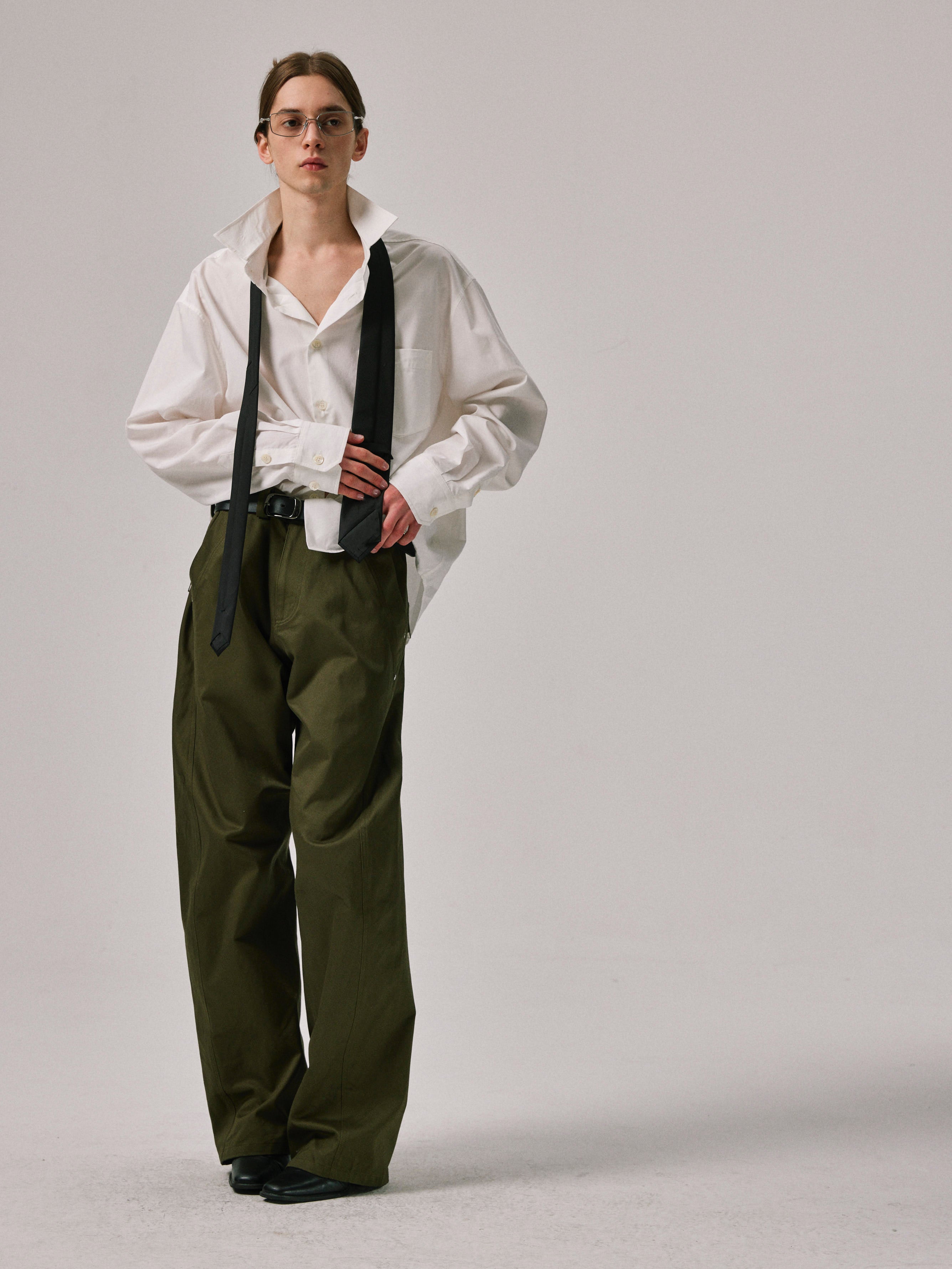 Studded Twisted Pants