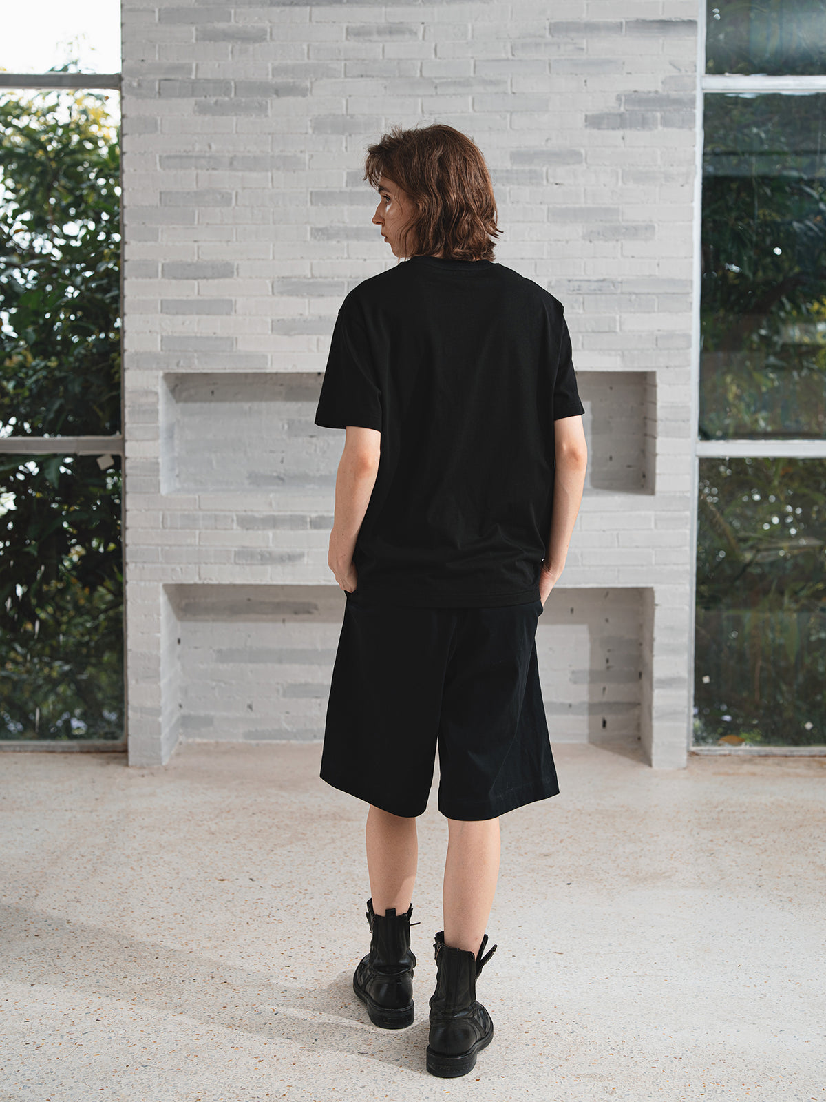 Drawstring Knit Trousers