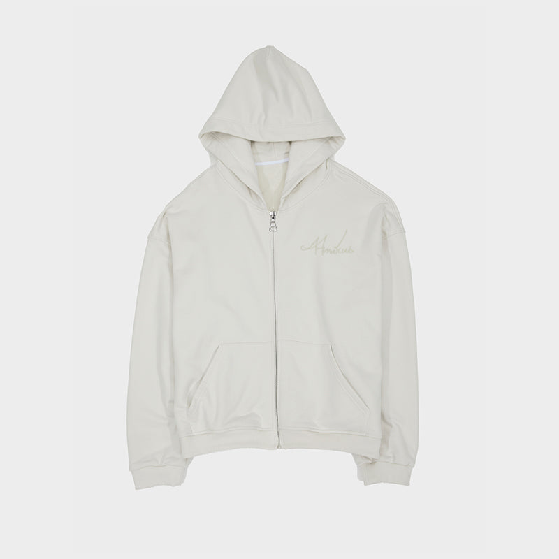 Basic Zip-Up Hoodie Type1