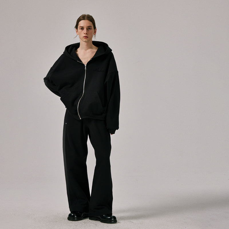 Basic Zip-Up Hoodie Type1