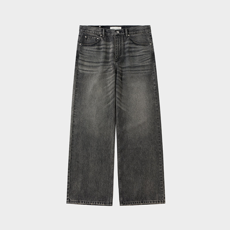 Flared Jeans in Vintage Grey