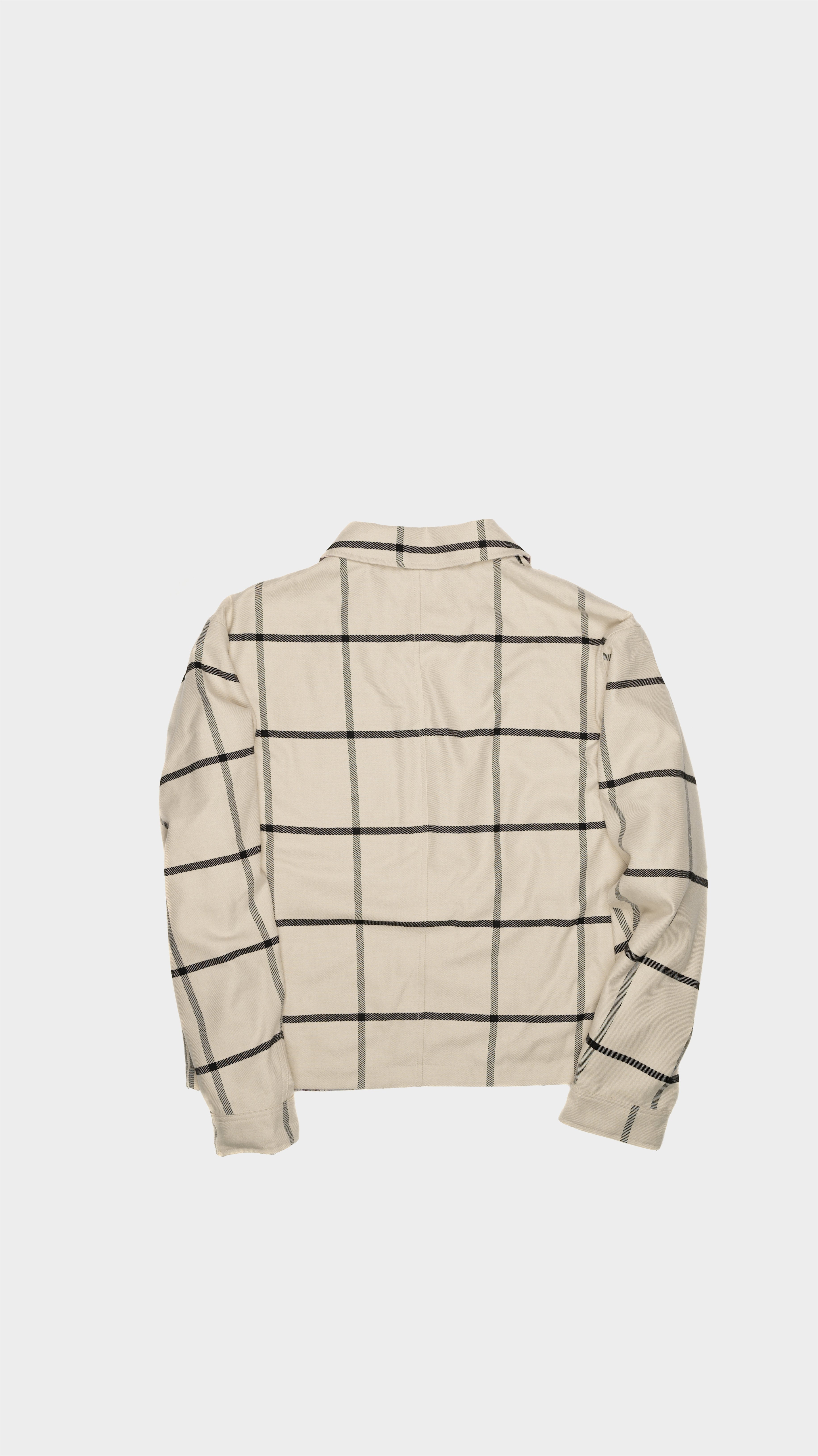 Reversible Plaid Jacket With Removable Hat