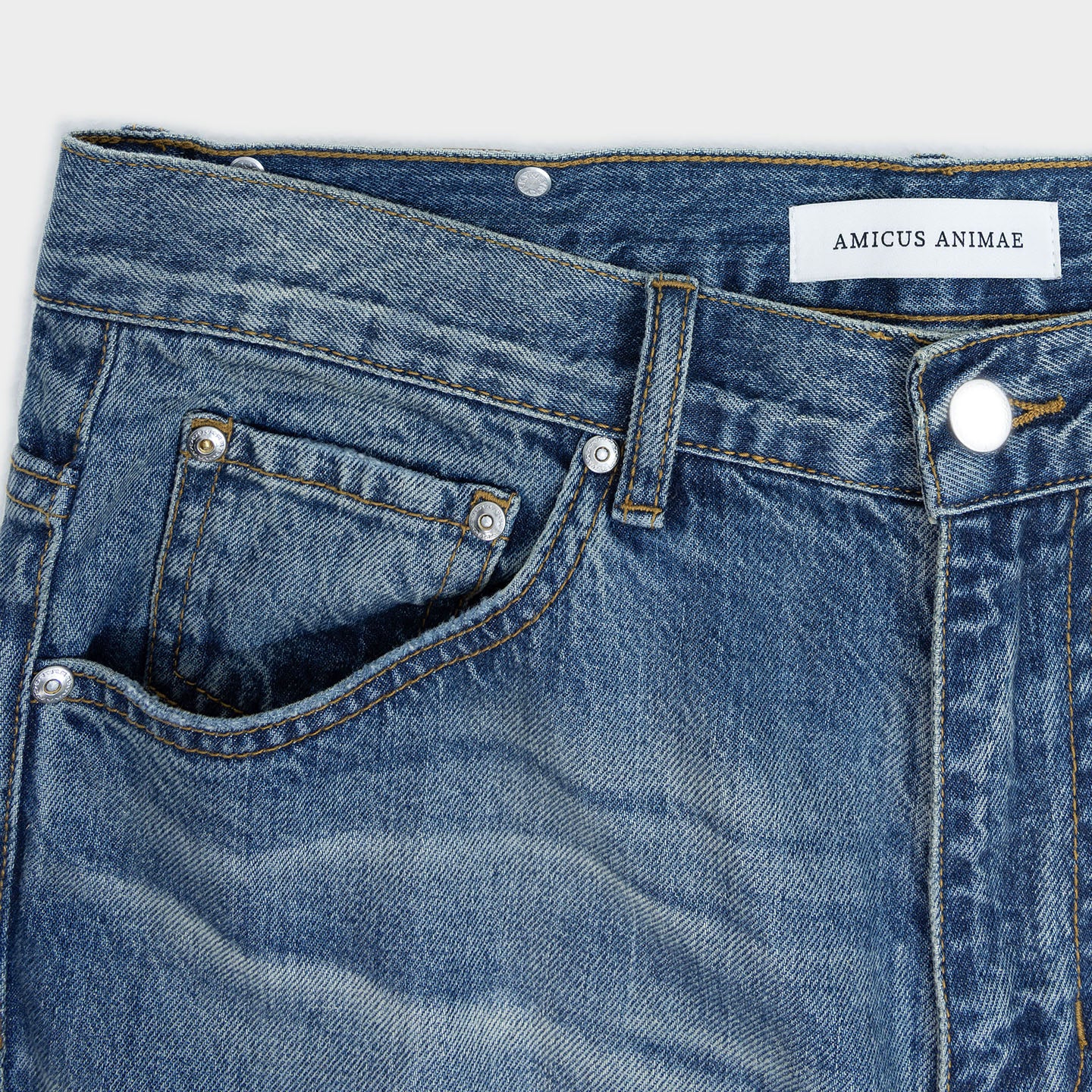 Flared Jeans in Royal Vintage Blue