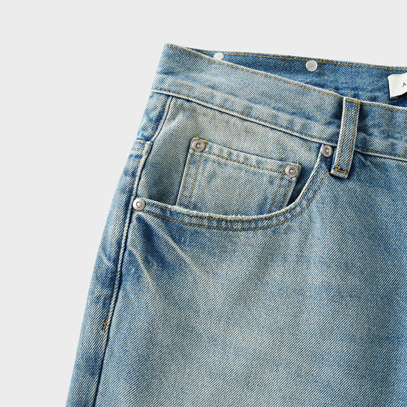 Flared Jeans in Royal Vintage Blue