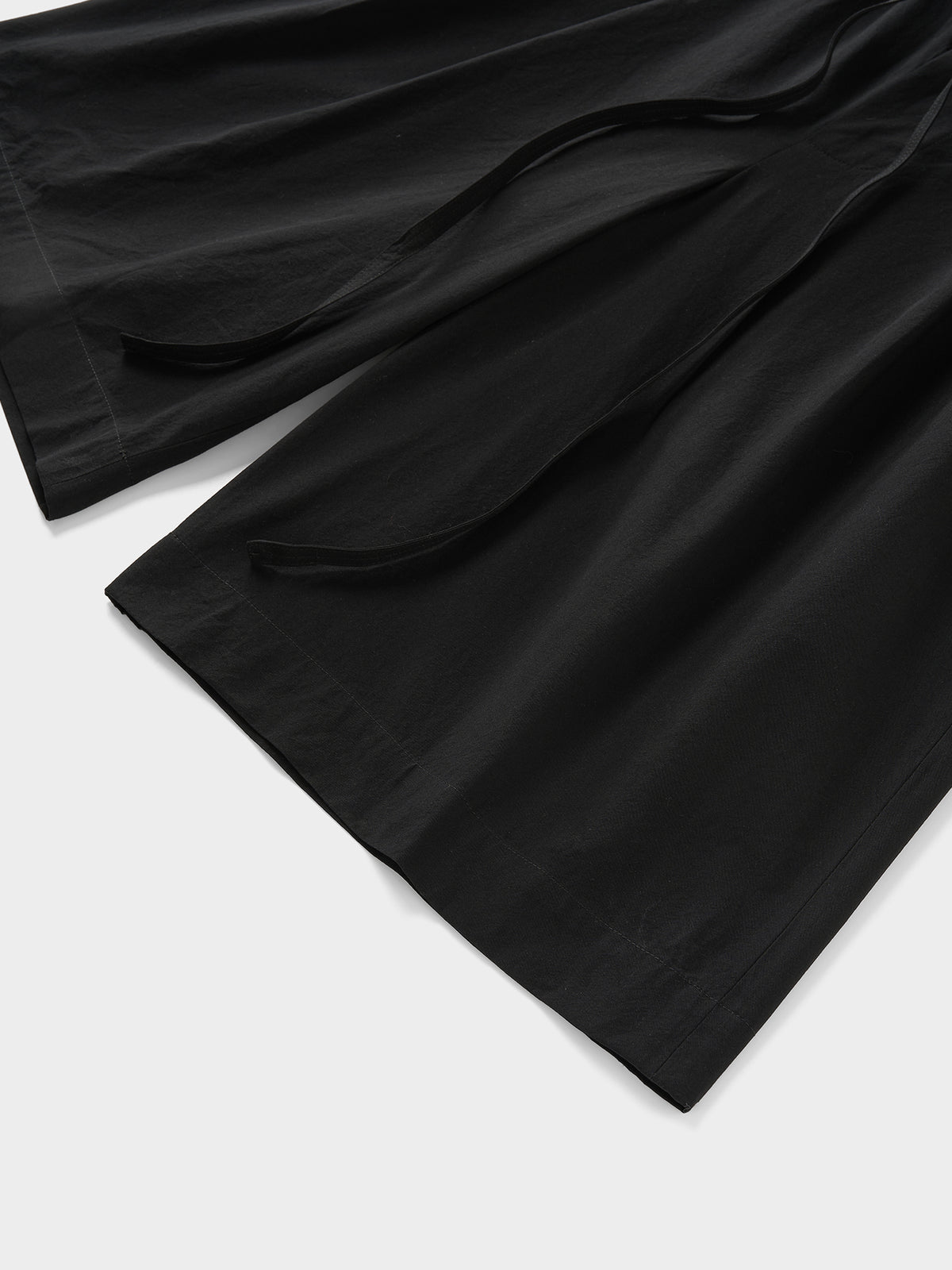 Pleated Drawstring Trousers