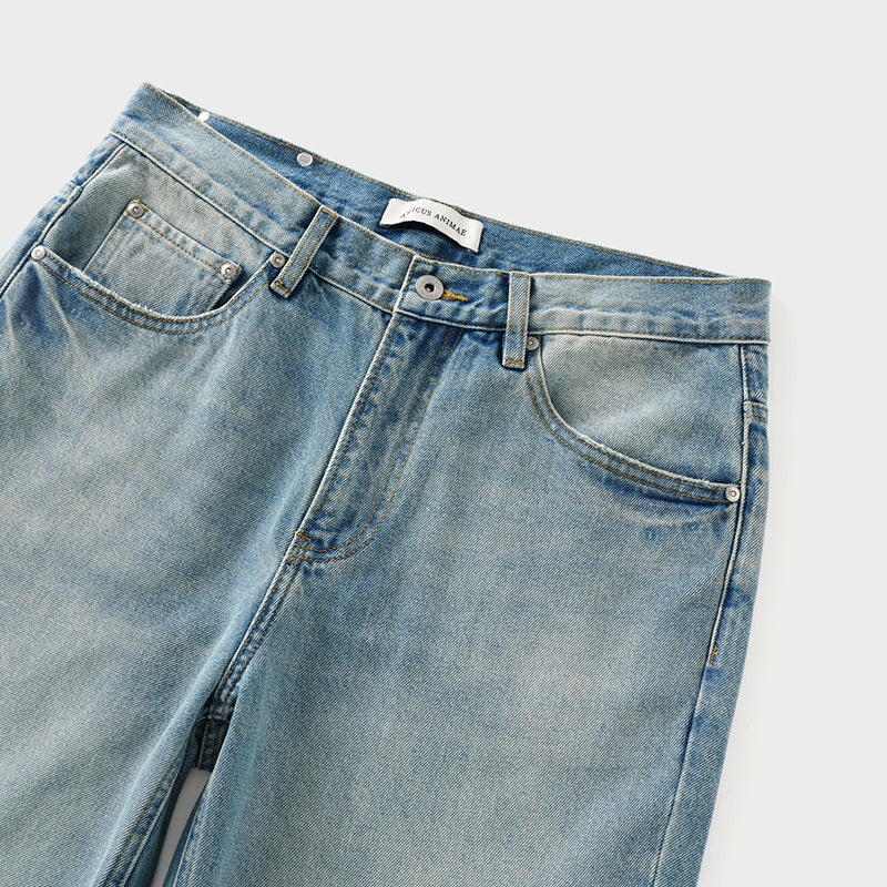 Flared Jeans in Royal Vintage Blue