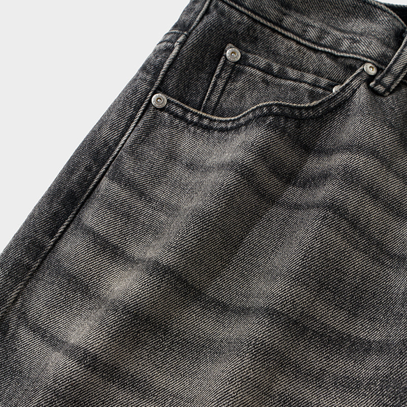 Flared Jeans in Vintage Grey