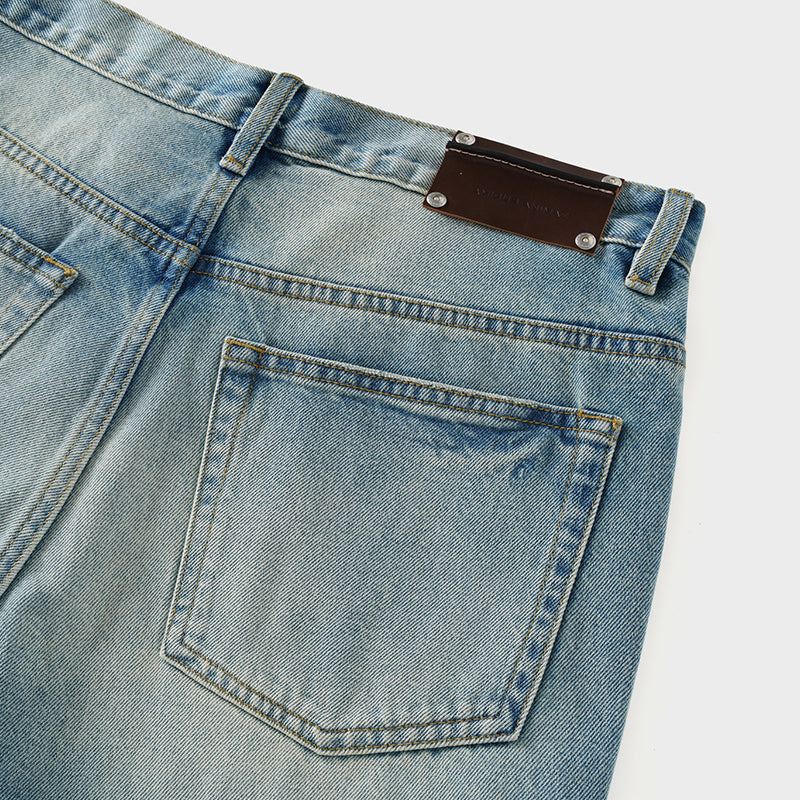 Flared Jeans in Royal Vintage Blue