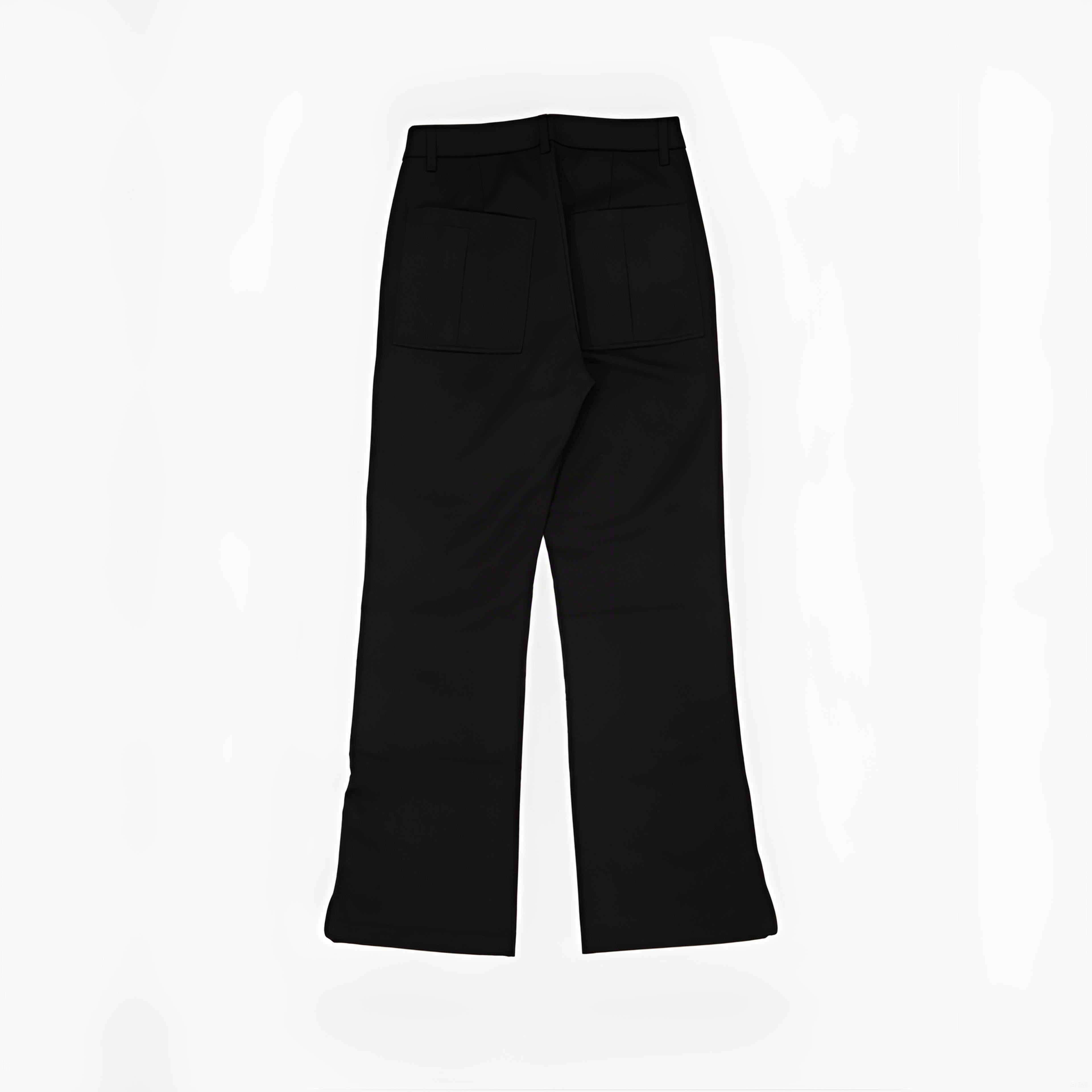 Zipper Paneled Armored Trousers