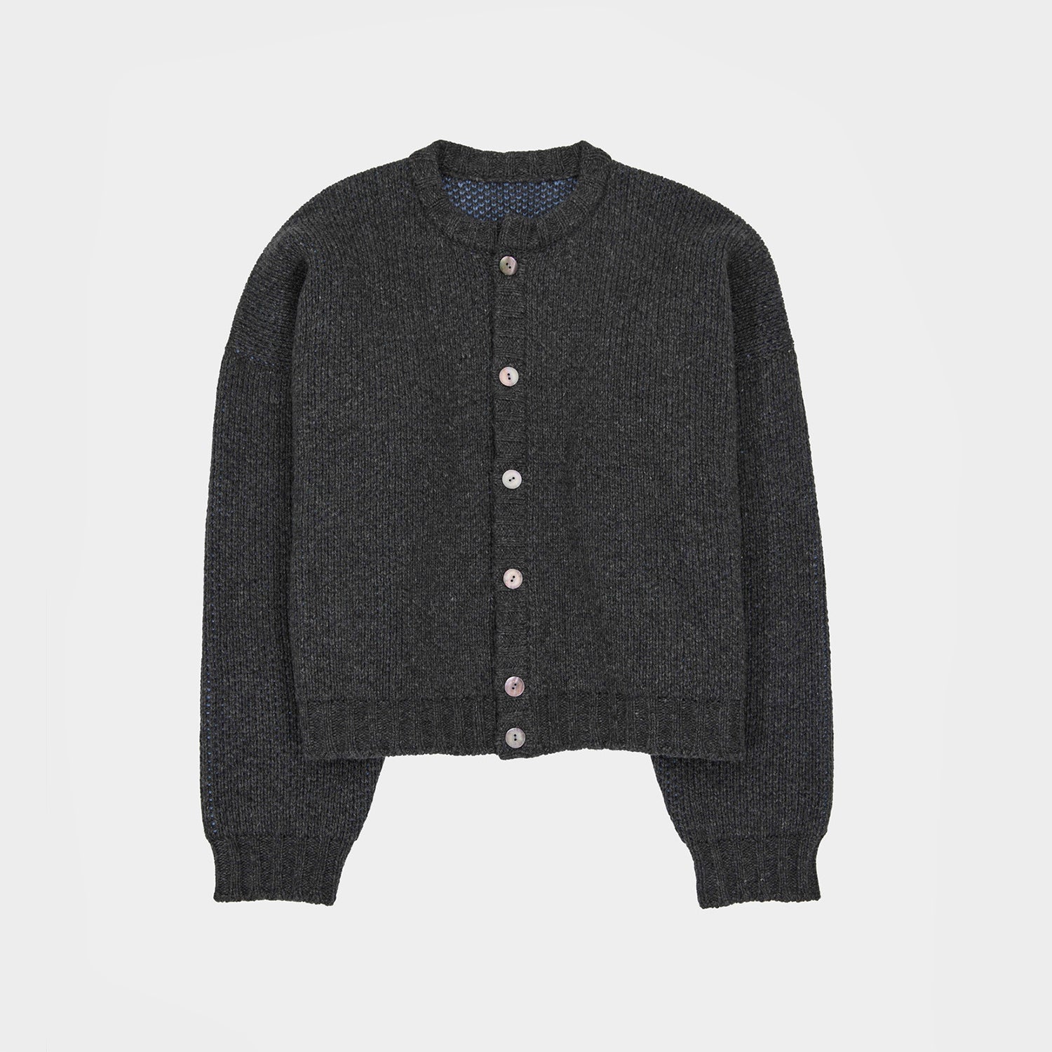 Amicus Animae アート ピジョン ローゲージ ニットカーディガン Dove of Peace Cardigan