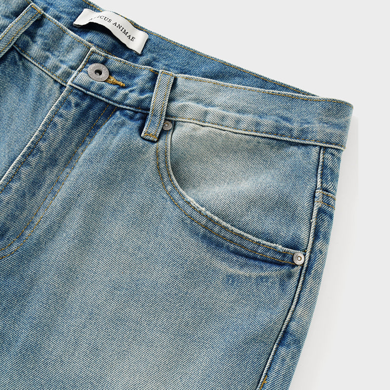 Flared Jeans in Royal Vintage Blue