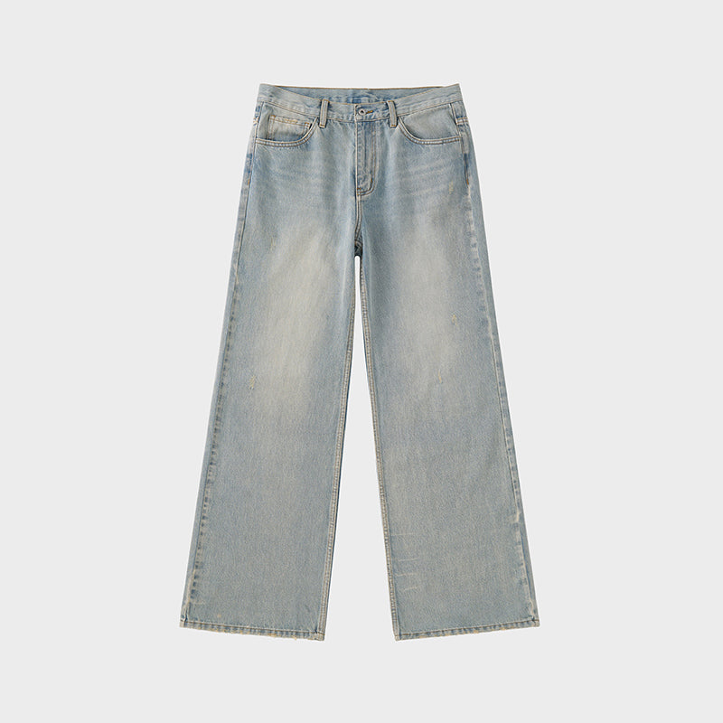 Flared Jeans in Light Blue