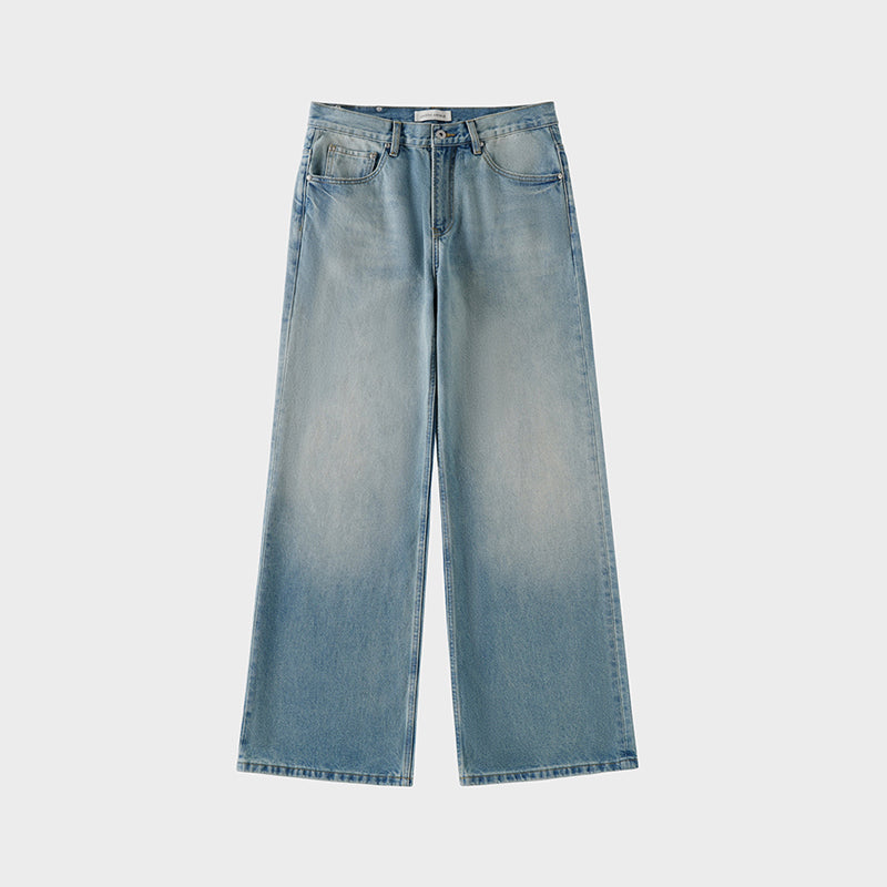 Flared Jeans in Royal Vintage Blue