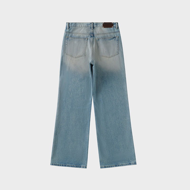 Flared Jeans in Royal Vintage Blue
