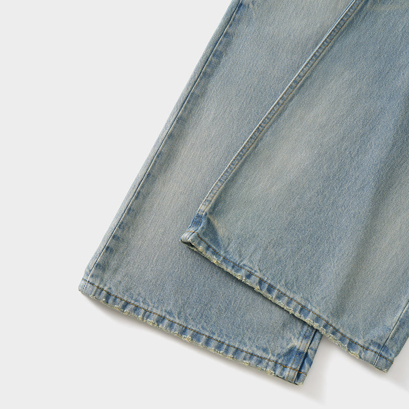 Flared Jeans in Light Blue