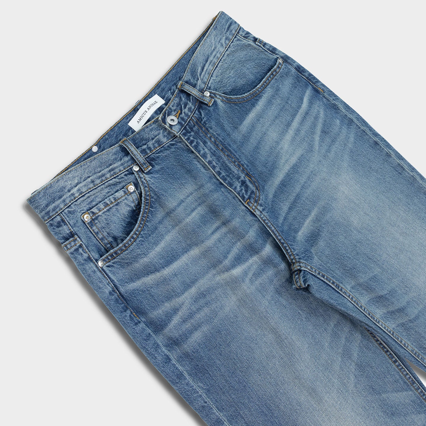 Flared Jeans in Royal Vintage Blue
