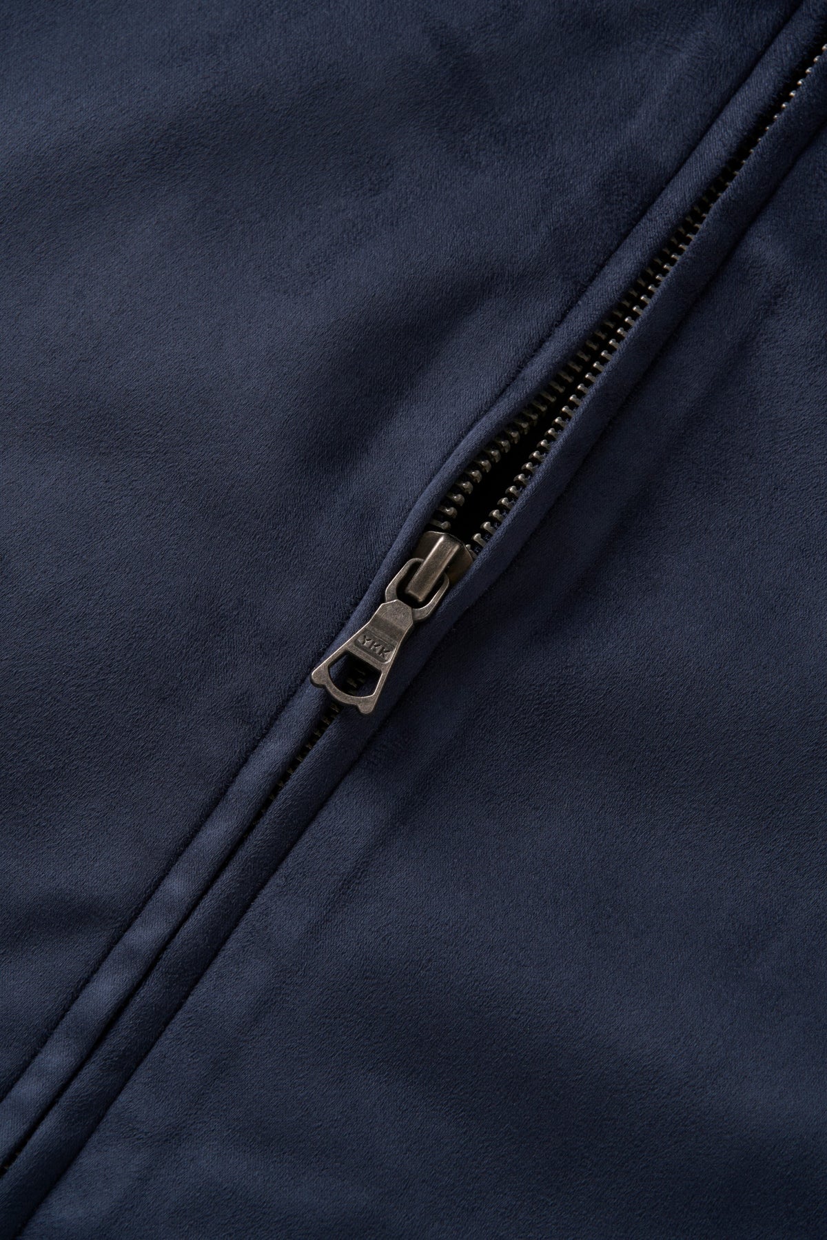 Cropped Suede Jacket With Laser Engraving
