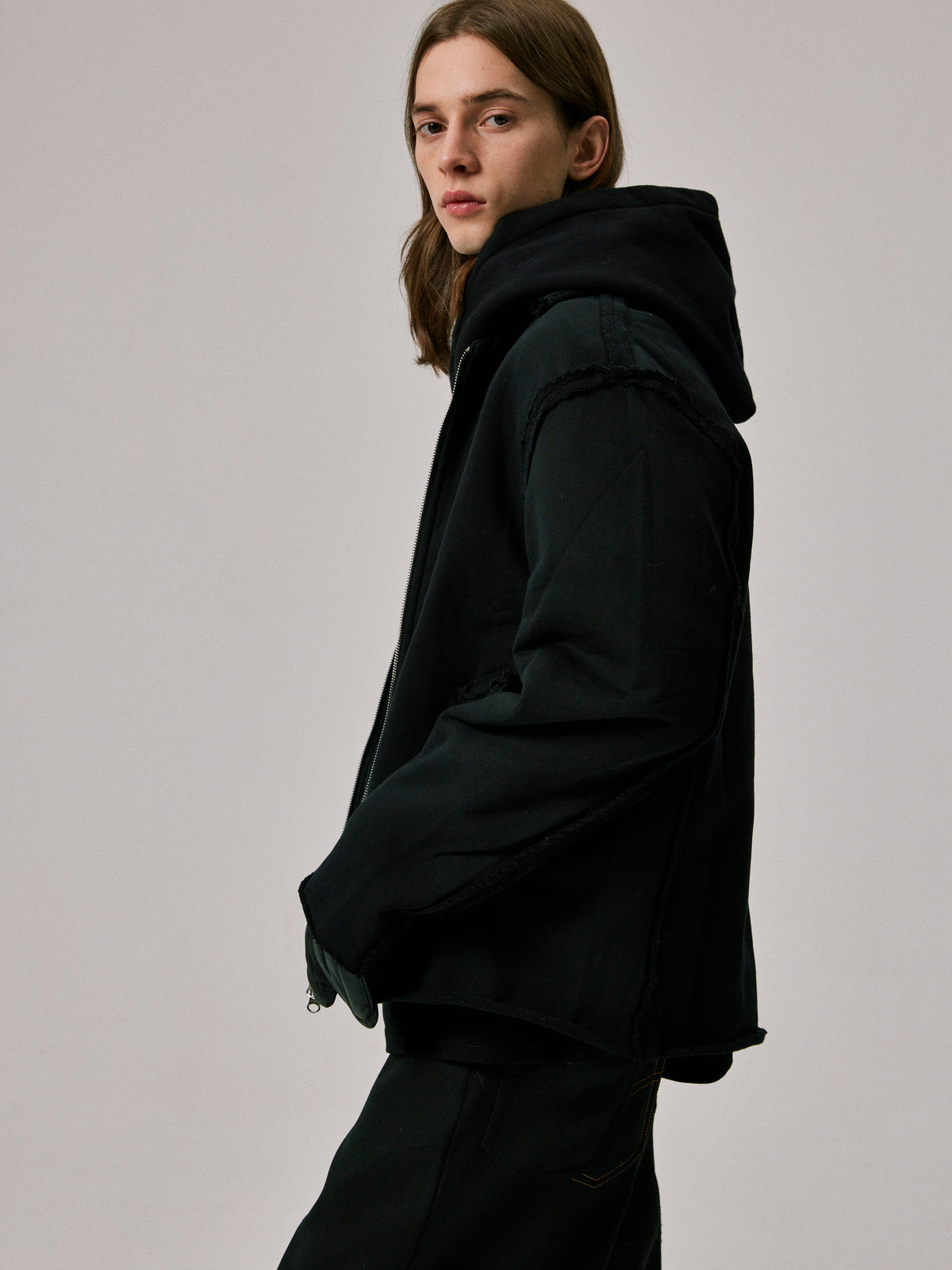 Reconstructed Knit Jacket