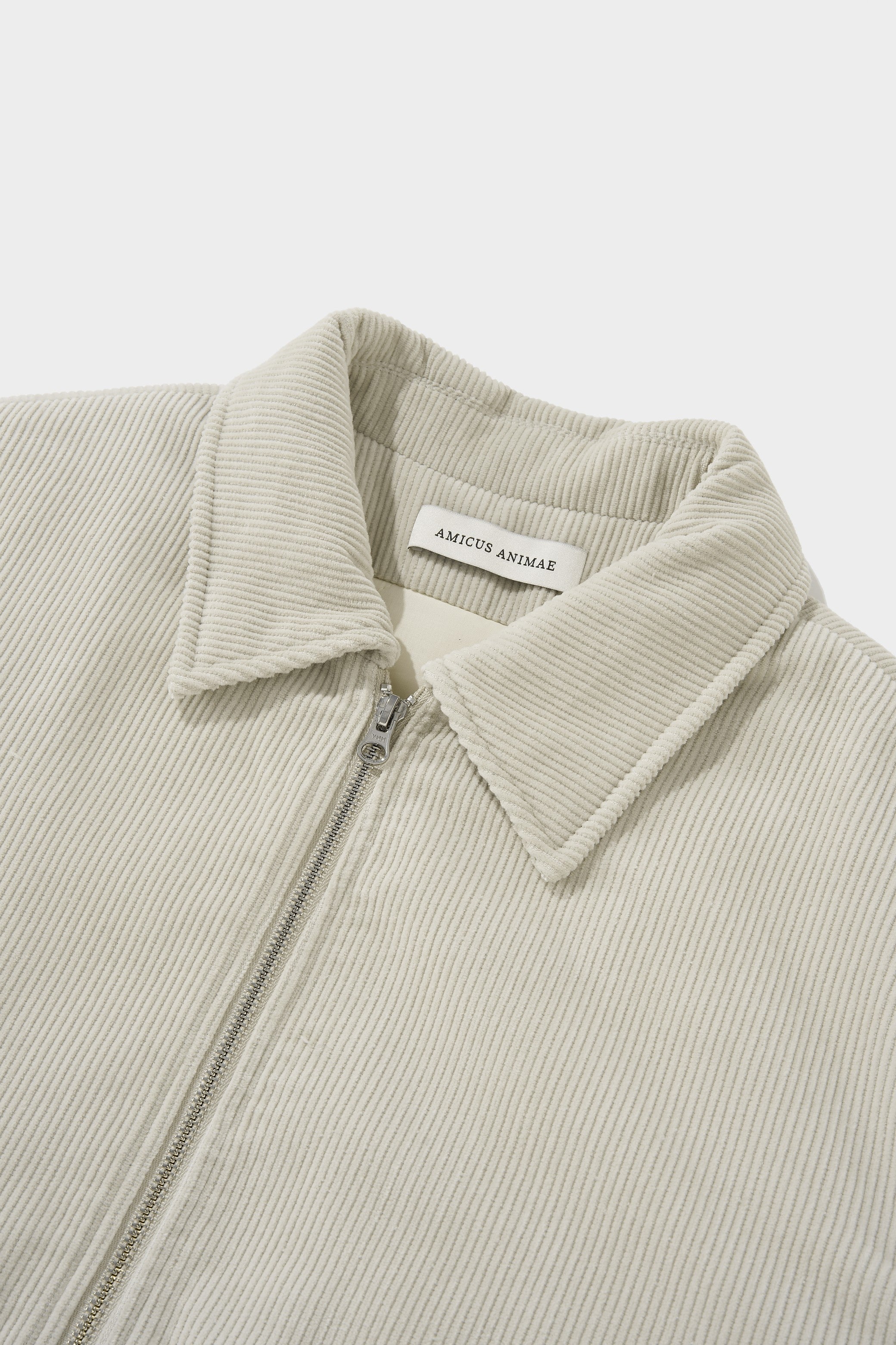 Cat Embroidered Corduroy Jacket