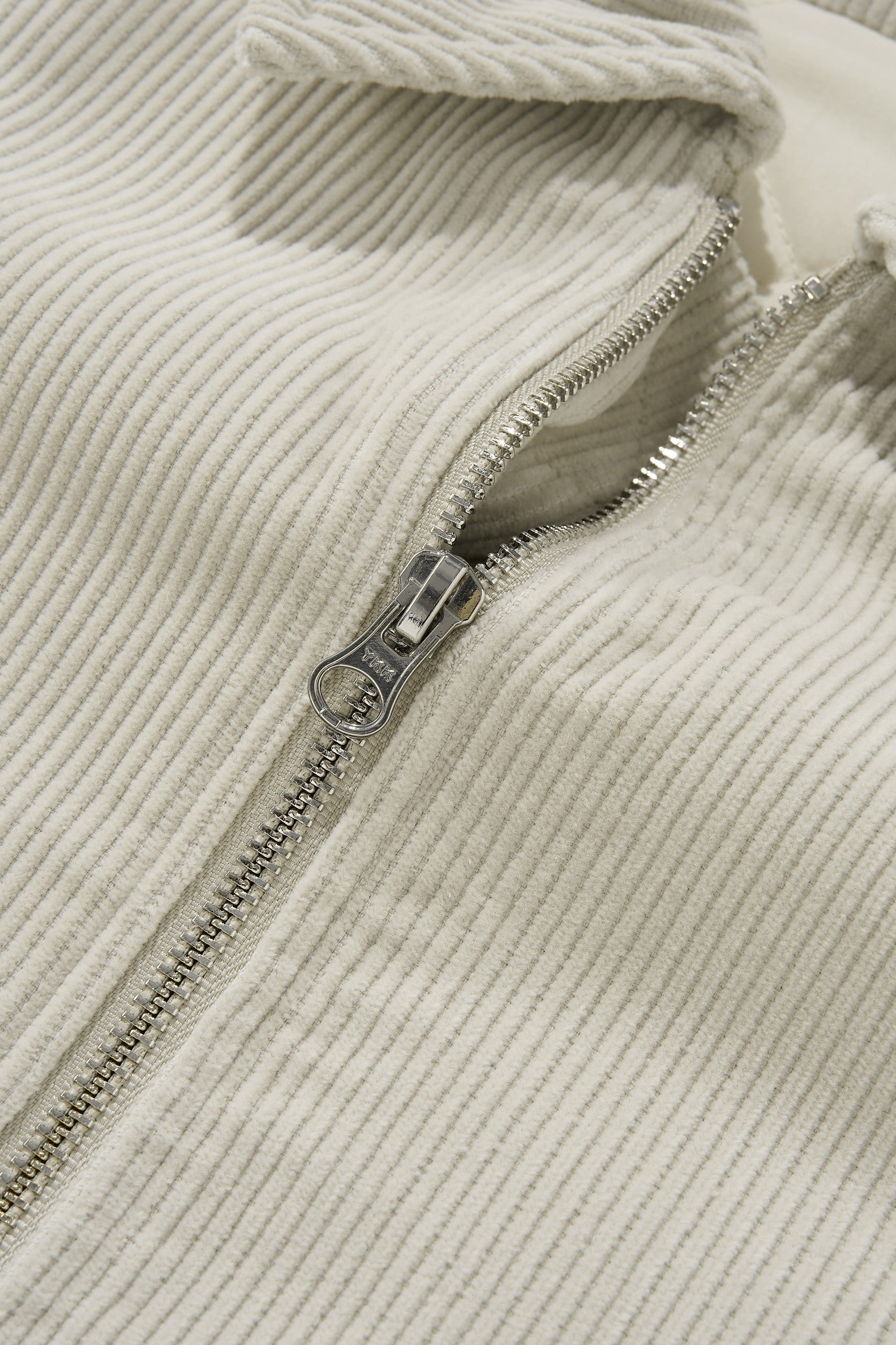 Cat Embroidered Corduroy Jacket