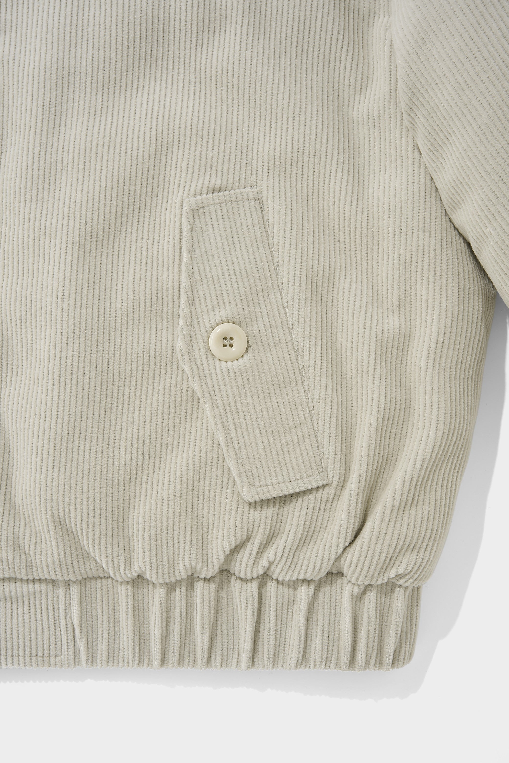 Cat Embroidered Corduroy Jacket