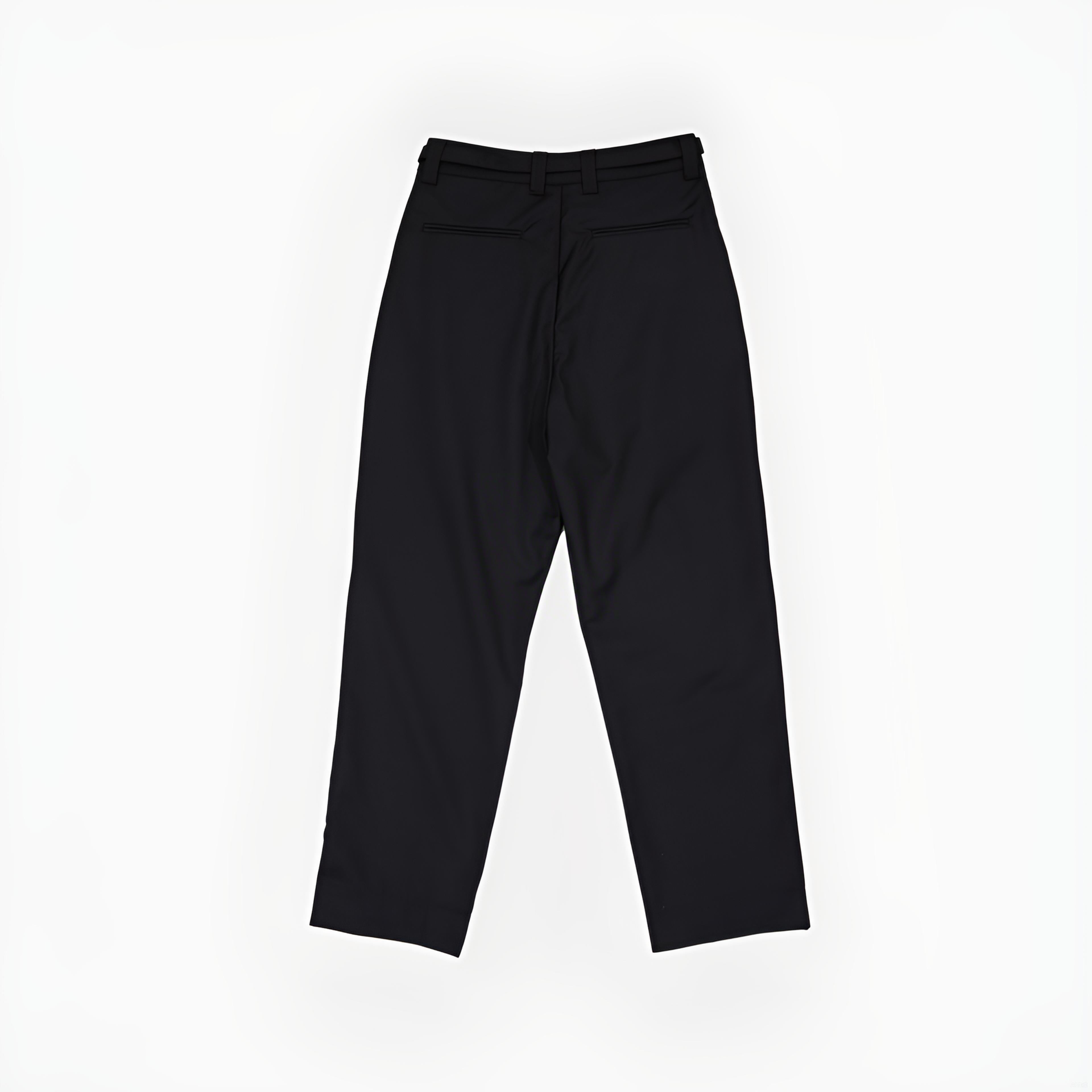 Classic Pleated Trousers with Belt
