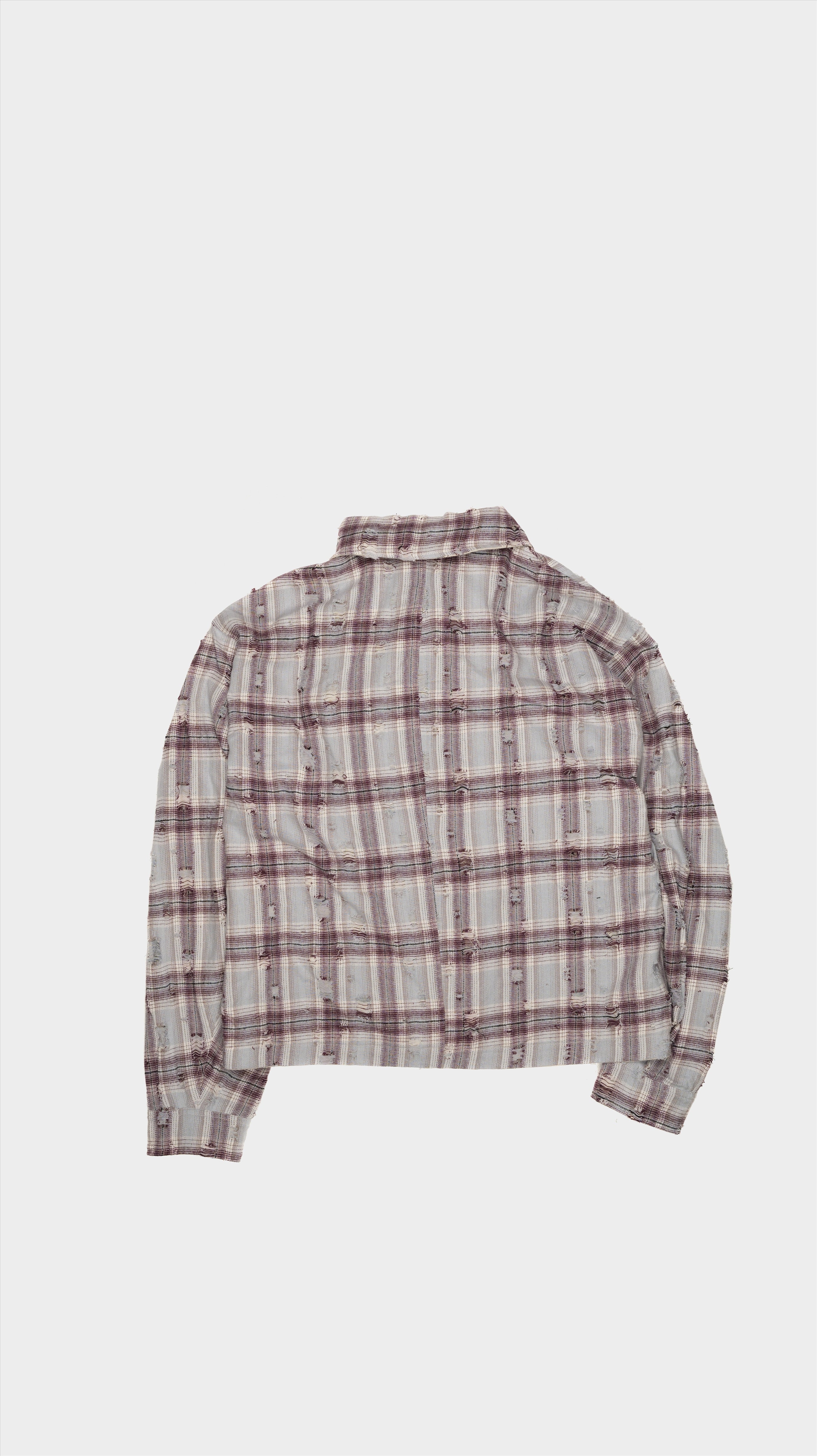 Reversible Plaid Jacket With Removable Hat