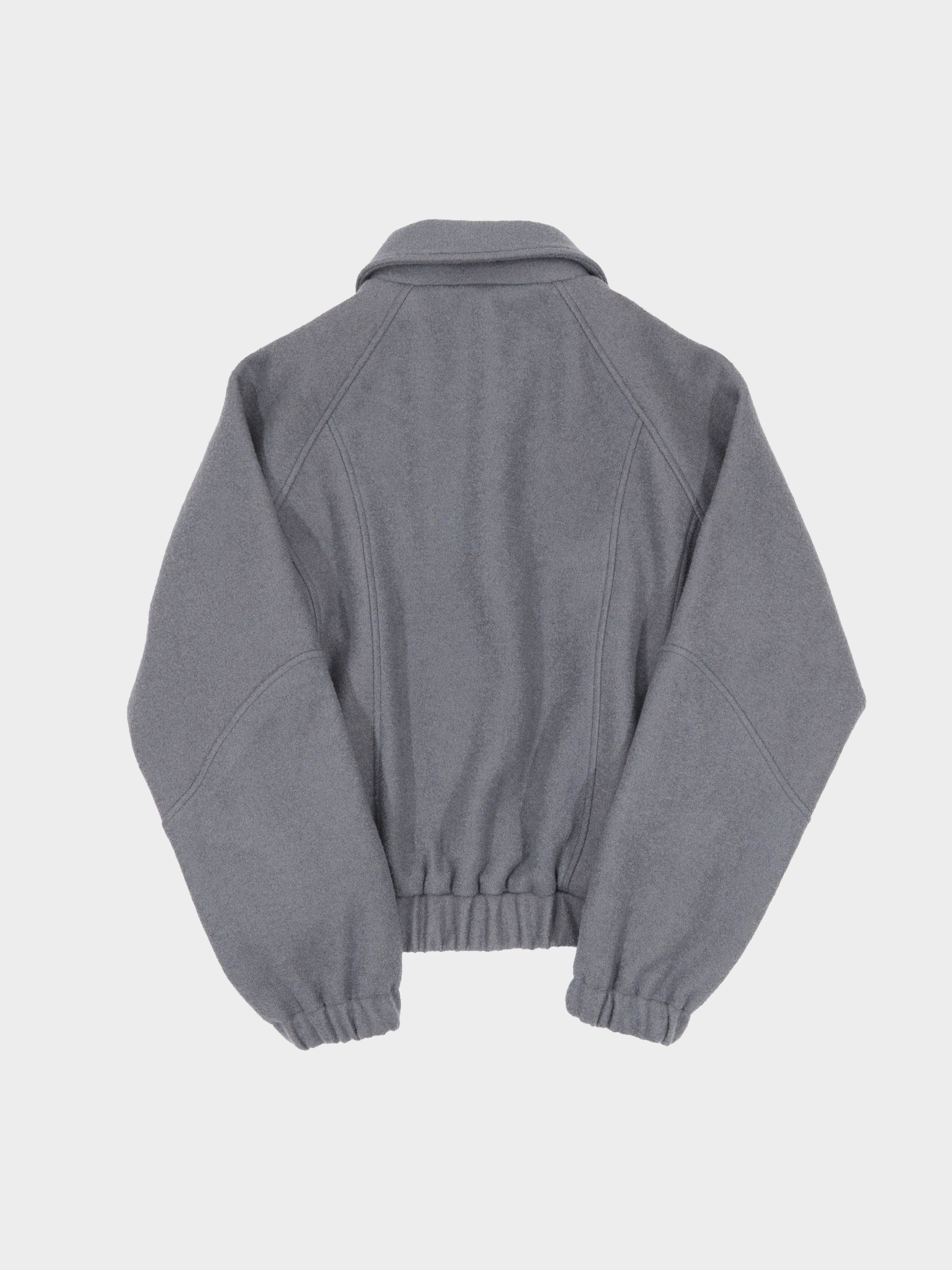 Covering Stitch Wool-Blend Jacket