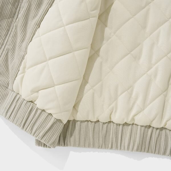 Cat Embroidered Corduroy Jacket - Image 6
