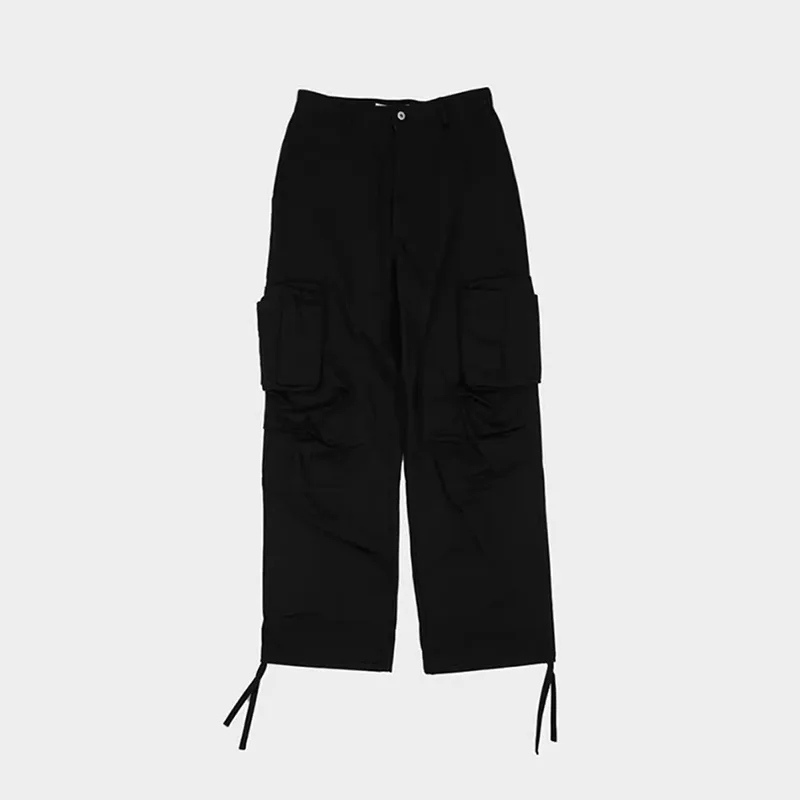 Bondage Cargo Pants in Black