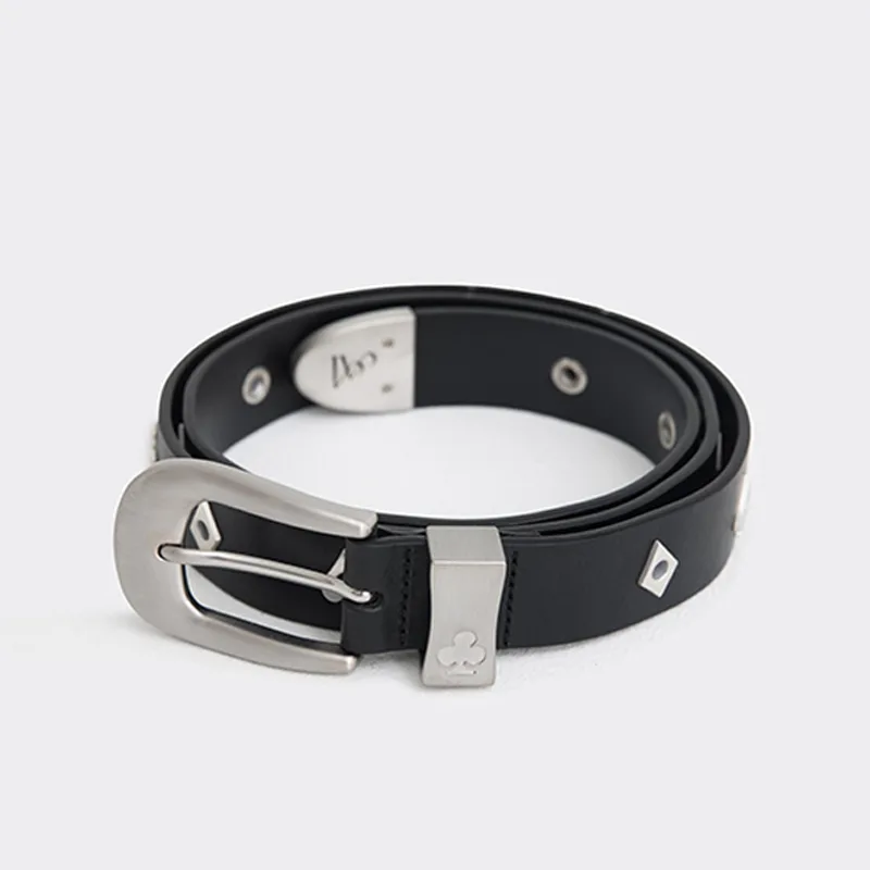 Card Deck-Detailing Leather Belt