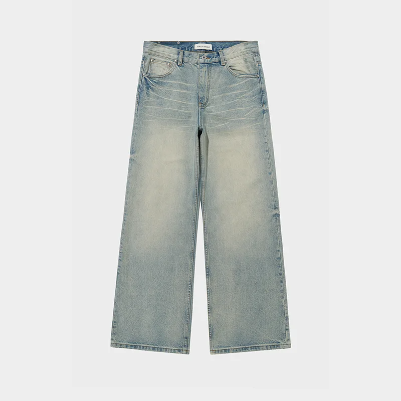 Flared Jeans in Vintage Blue
