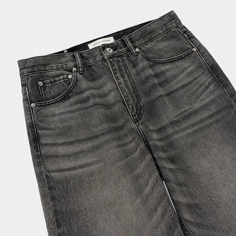 Flared Jeans in Vintage Grey