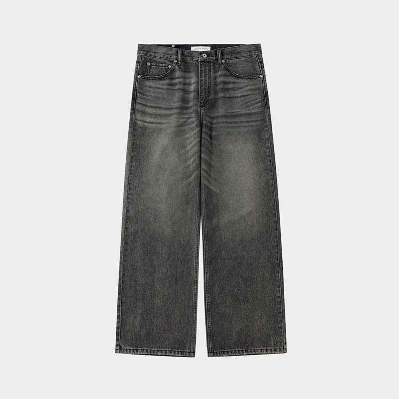Flared Jeans in Vintage Grey