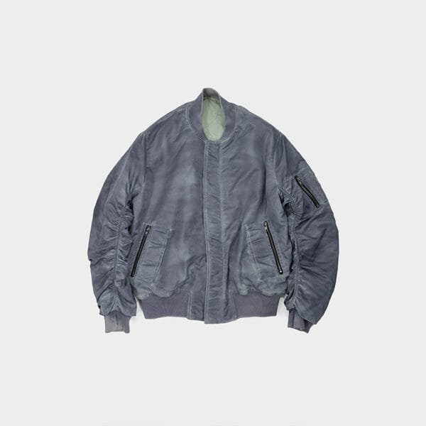 Reversible Garment-Dyed MA-1 Bomber Jacket
