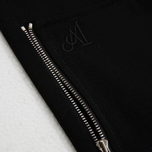 Zipper Paneled Armored Trousers - Image 2