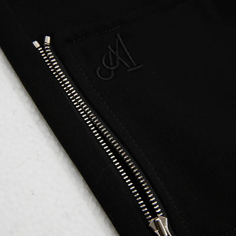 Zipper Paneled Armored Trousers